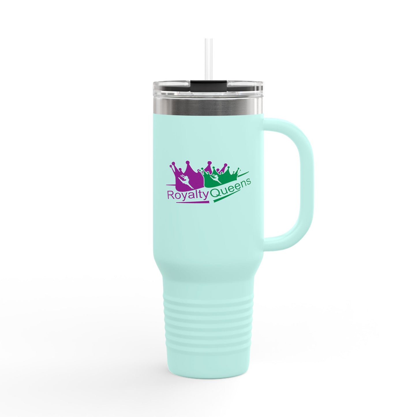 Royalty Queens Insulated Travel Mug, 40oz - Perfect for Coffee Lovers, Gift for Her, Stylish Hydration, Road Trip Essential, [...]