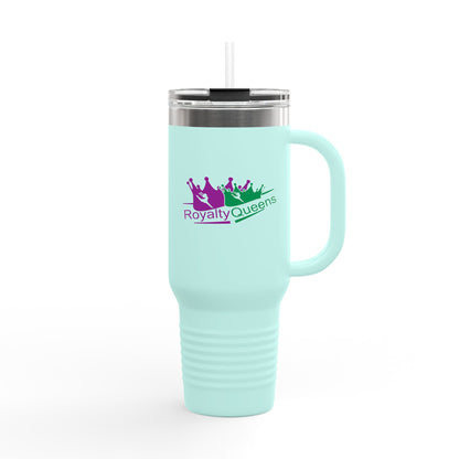 Royalty Queens Insulated Travel Mug, 40oz - Perfect for Coffee Lovers, Gift for Her, Stylish Hydration, Road Trip Essential, [...]
