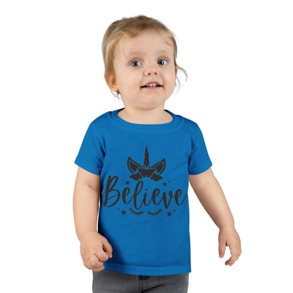 Toddler Unicorn 'Believe' T-Shirt – Cute & Inspirational Kids Apparel