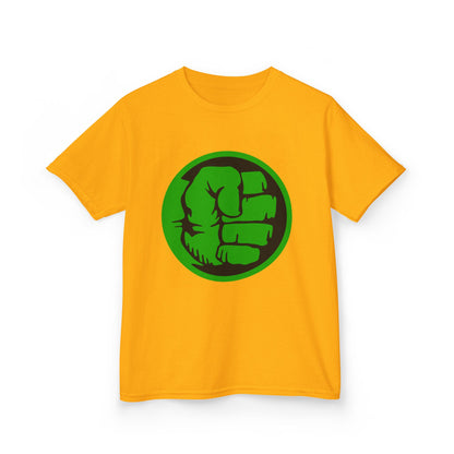 Kids Heavy Cotton™ Tee Featuring Bold Fist Graphic, Fun for Kids, Stylish T-Shirt, Unique Gift for Boys, Playwear, Birthday Gift, [...]