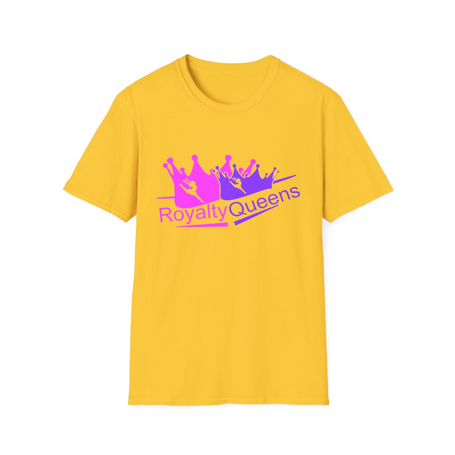 Royalty Queens Unisex Softstyle T-Shirt, Feminist Apparel, Birthday Gift, Casual Wear, Empowerment Tee, Queen Vibes