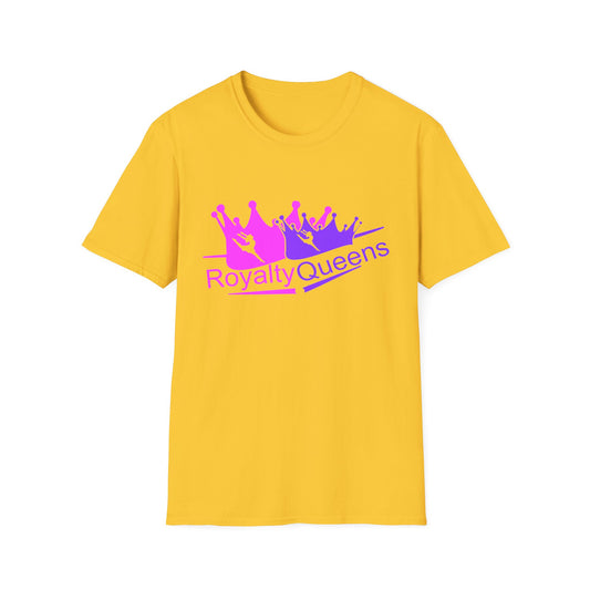 Royalty Queens Unisex Softstyle T-Shirt, Feminist Apparel, Birthday Gift, Casual Wear, Empowerment Tee, Queen Vibes
