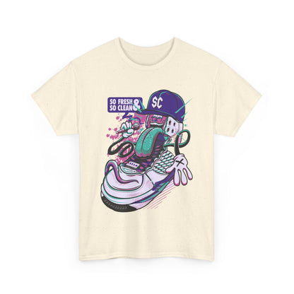 So Fresh So Clean Unisex Heavy Cotton Tee - Trendy Streetwear T-Shirt