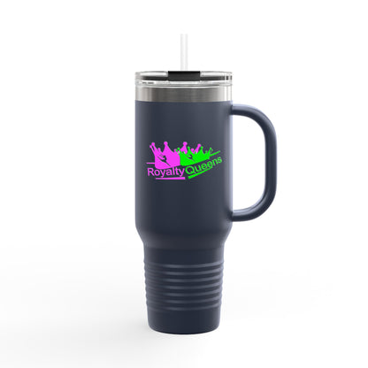 Royalty Queens Insulated Travel Mug - 40oz, Perfect for Coffee Lovers, Gifts for Her, Everyday Use, Birthday Present, Travel Companion