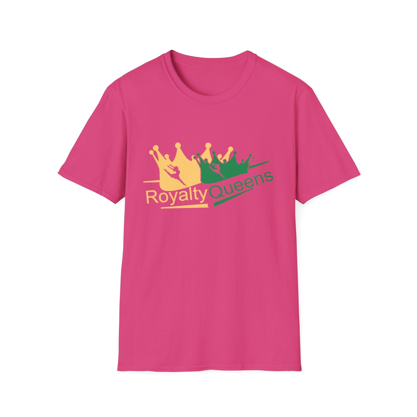 Royalty Queens Unisex Softstyle T-Shirt, Perfect for Birthdays, Celebrations, Gifts, Casual Wear, Fun Events