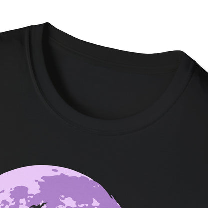 Halloween Witch T-Shirt, Unisex Softstyle Tee, Spooky Season Apparel, Pumpkin Graphic Shirt, Trick or Treat Shirt