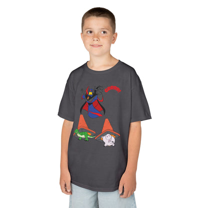Kids Cartoon Battle Tee - Fun & Unique Grrr! Design