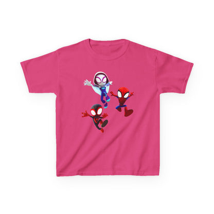 Kids Spider-Man Adventure Tee - Fun and Cozy Cotton T-Shirt for Young Superhero Fans