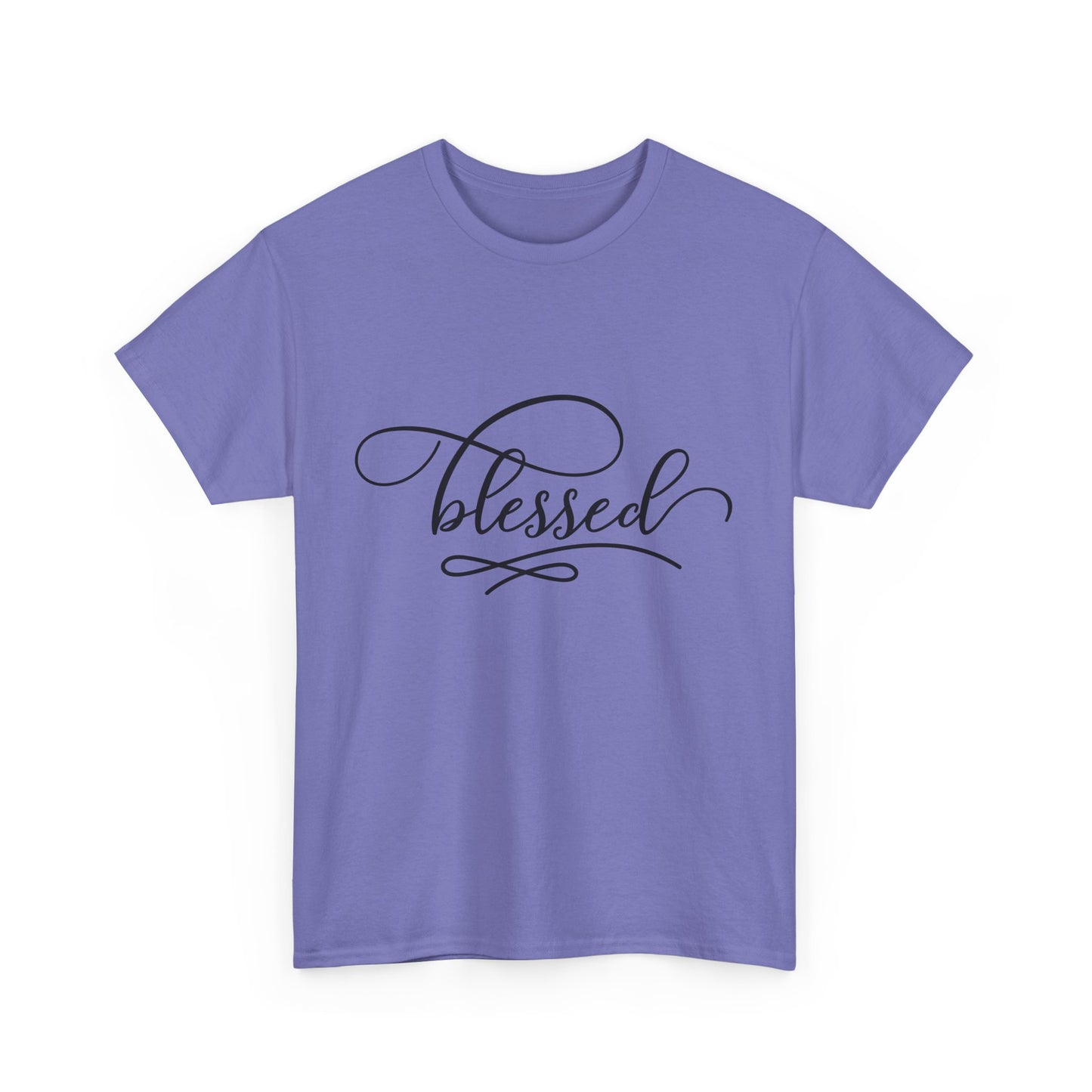 Blessed Unisex Heavy Cotton Tee - Comfortable and Meaningful Shirt for Everyday Wear