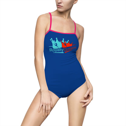 Royalty Queens Women's One-Piece Swimsuit, Beachwear, Swimwear, Summer Fashion, Pool Party, Vacation Outfit