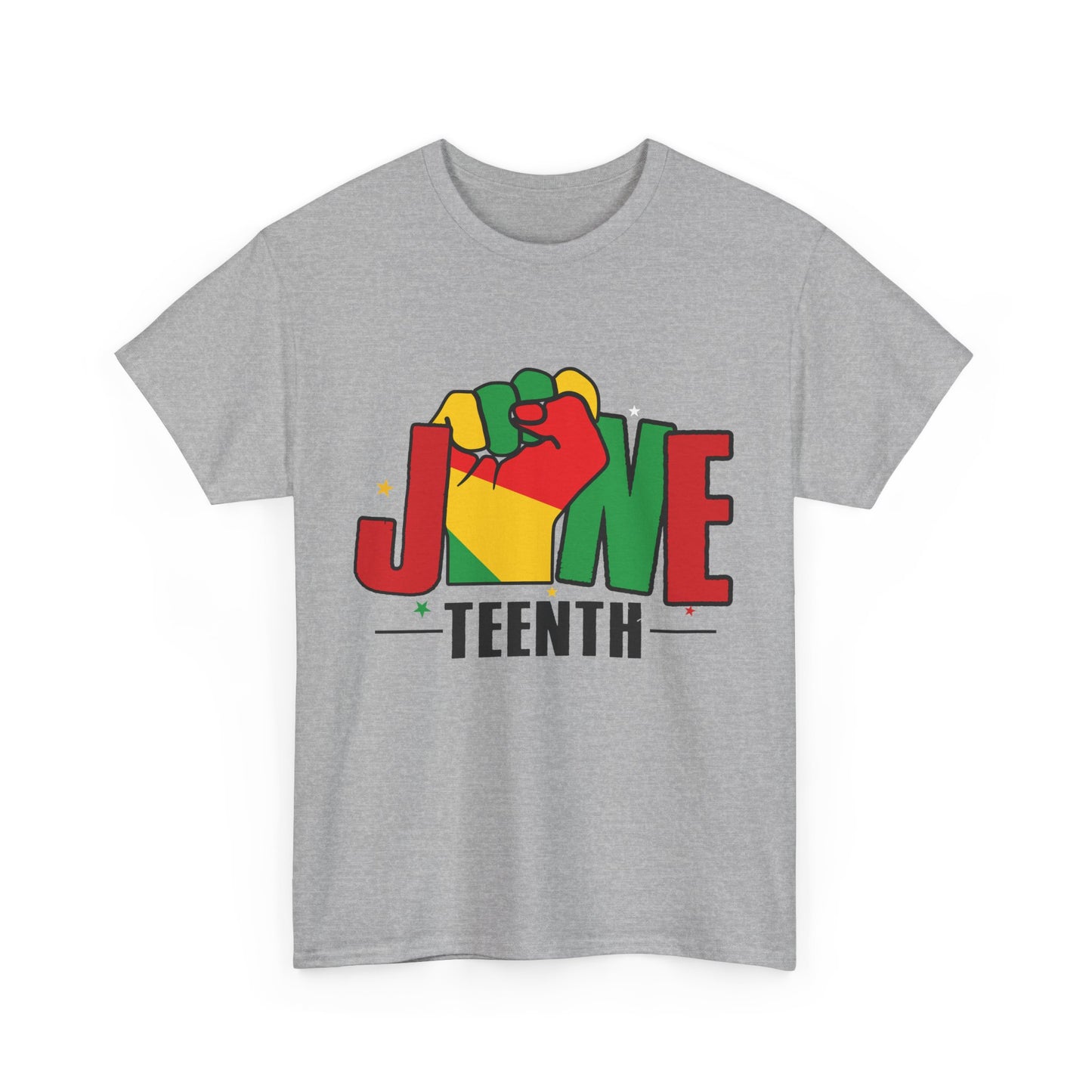 Juneteenth Unisex Heavy Cotton Tee, Celebration Shirt, Black History Apparel, Event T-Shirt, Commemorative Tee, Everyday Wear