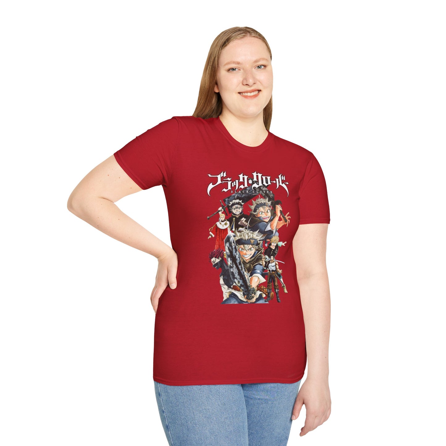 Unisex Softstyle T-Shirt - 'Create Your Own Calm' & Anime Design