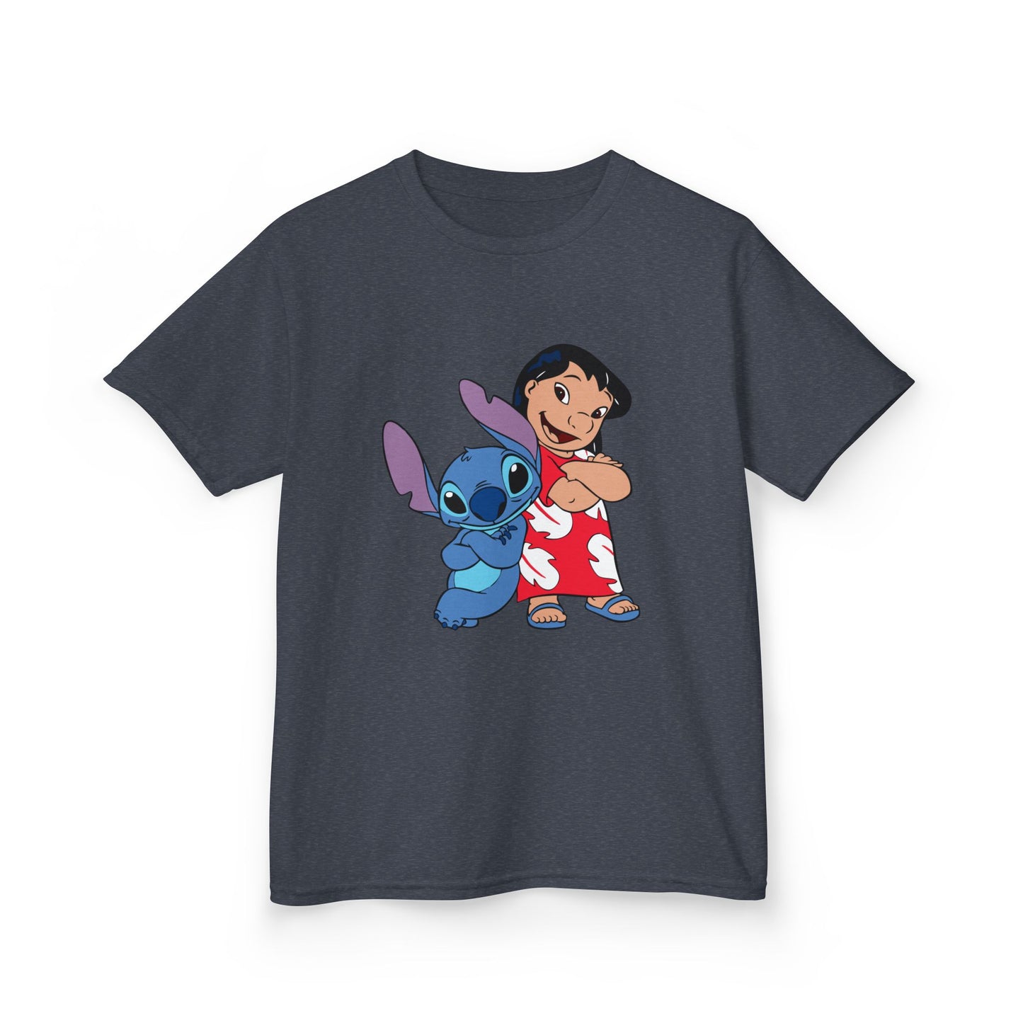 Kids Hawaiian Style T-Shirt with Stitch and Lilo