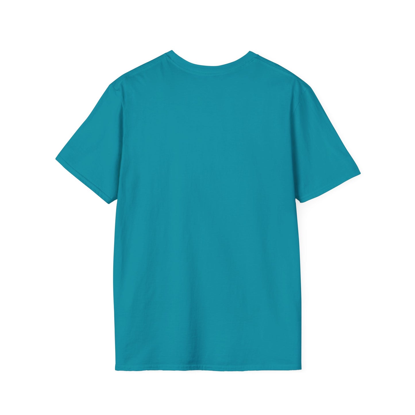 Vibrant Skull & Car Unisex Softstyle T-Shirt