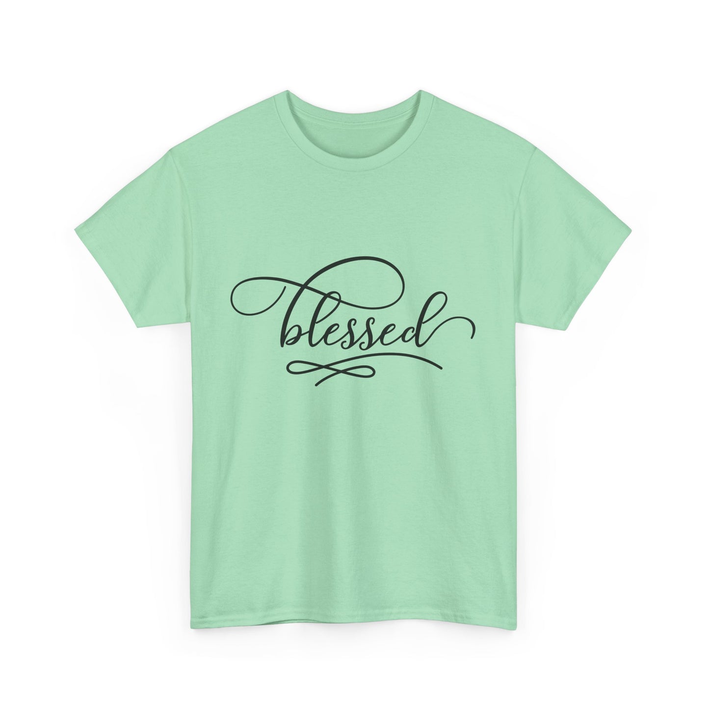 Blessed Unisex Heavy Cotton Tee - Comfortable and Meaningful Shirt for Everyday Wear
