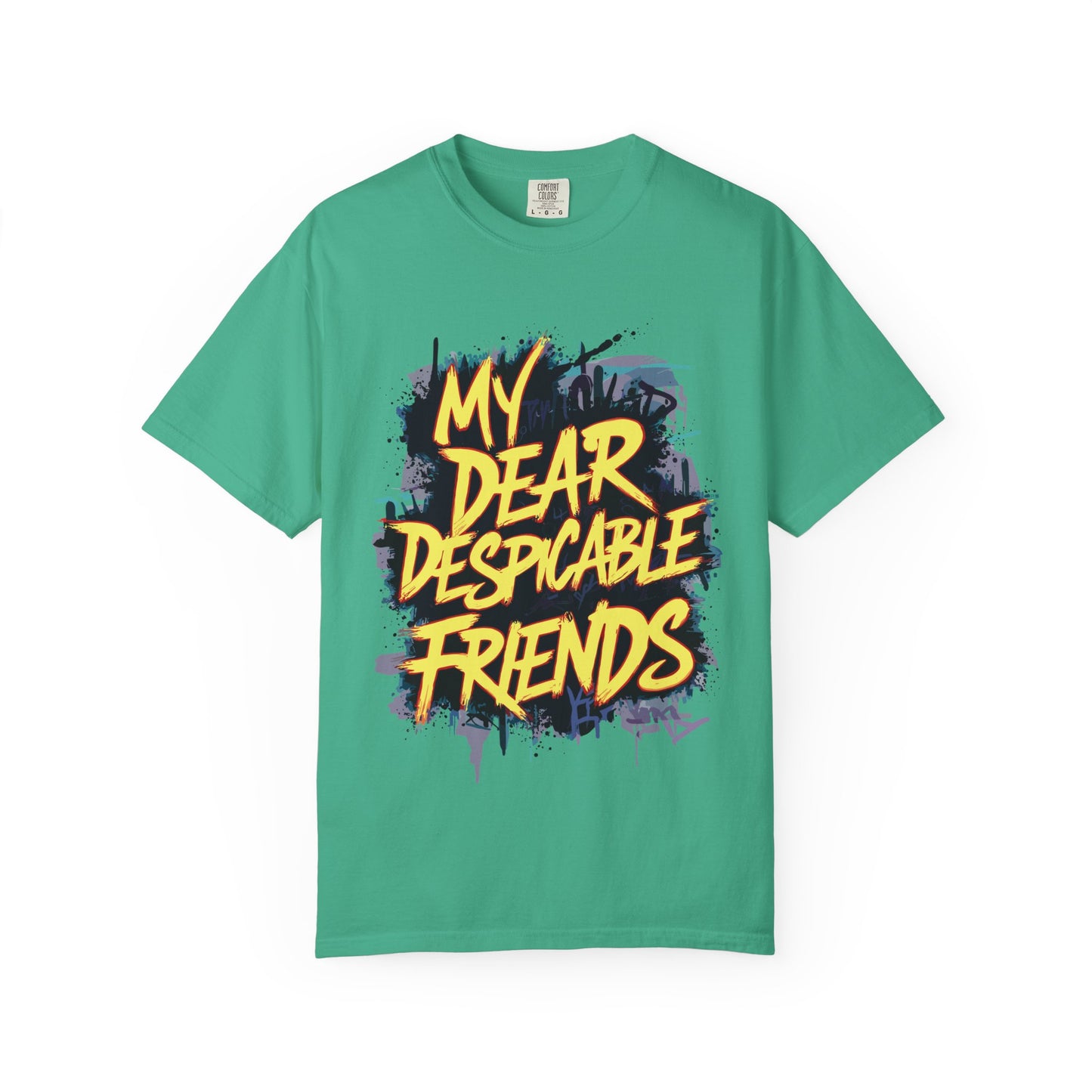 Despicable Friends Graphic Tee, Unisex T-Shirt, Casual Wear, Gift for Friends, Fun Statement Shirt, Graphic Tee for Fans