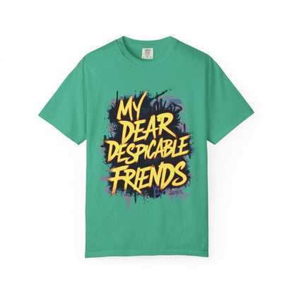 Despicable Friends Graphic Tee, Unisex T-Shirt, Casual Wear, Gift for Friends, Fun Statement Shirt, Graphic Tee for Fans