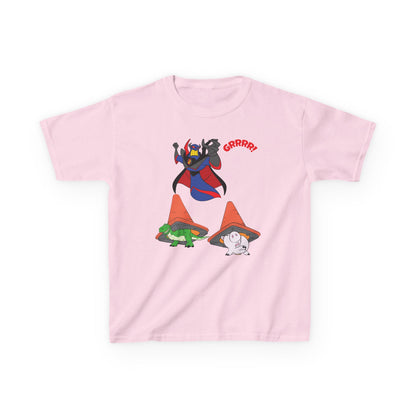 Kids Cartoon Battle Tee - Fun & Unique Grrr! Design