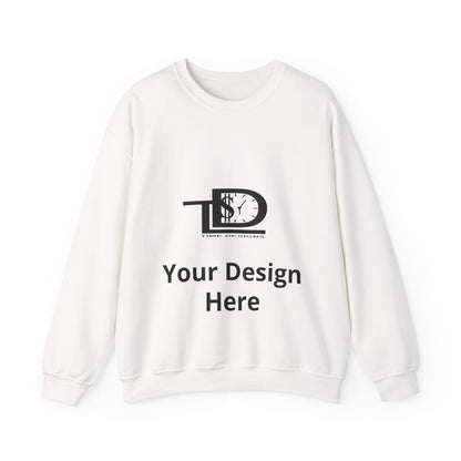 Crewneck Sweatshirt — Custom Your Design Here Classic Pullover
