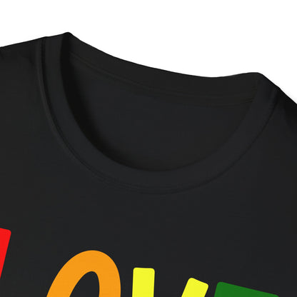 Love Has No Gender Unisex T-Shirt, LGBTQ+ Pride Tee, Comfort Fit Shirt, Gift for Allies, Inclusivity Apparel, Birthday Celebration Top