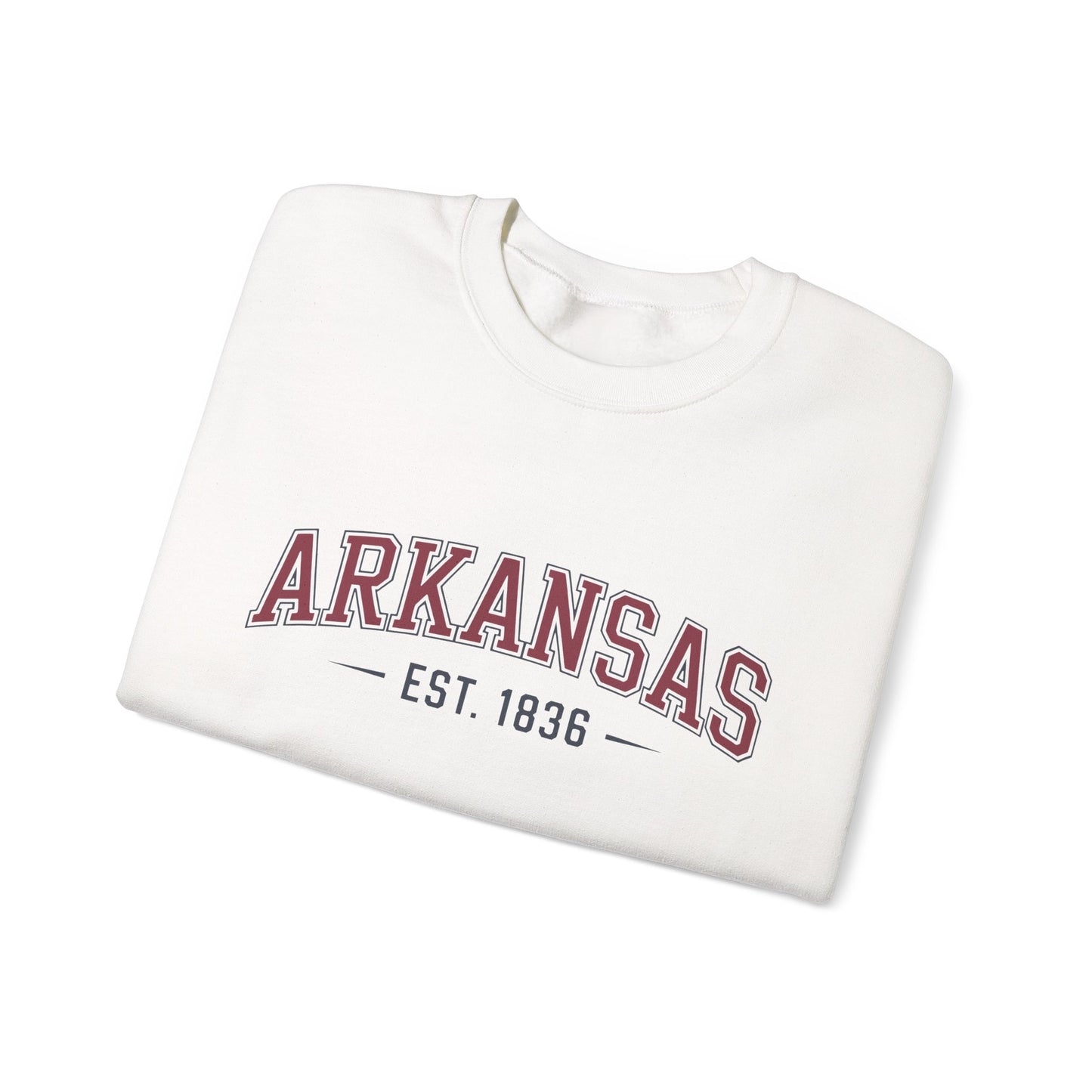 Arkansas Est. 1836 Crewneck Sweatshirt