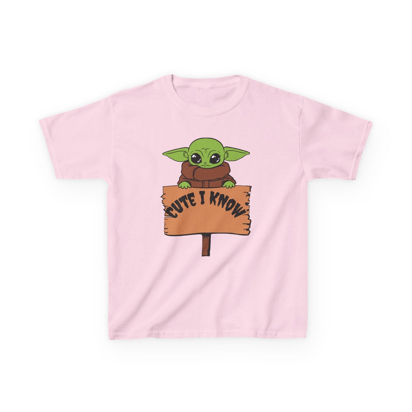 Cute Baby Alien Kids Tee - "Cute I Know" Design for Trendy Kids