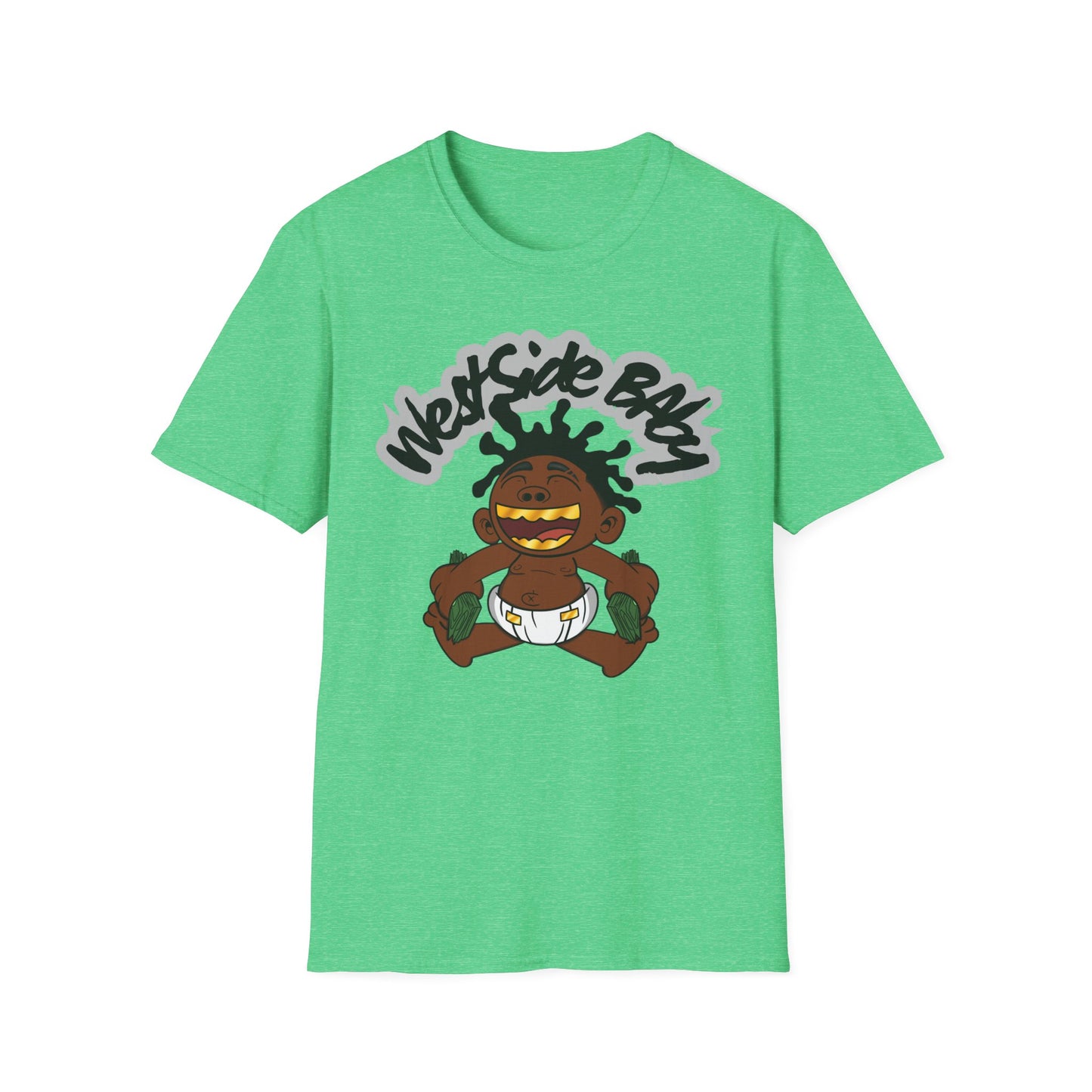 Westside Baby Graphic T-Shirt - Unisex Softstyle Tee for Fun and Unique Style