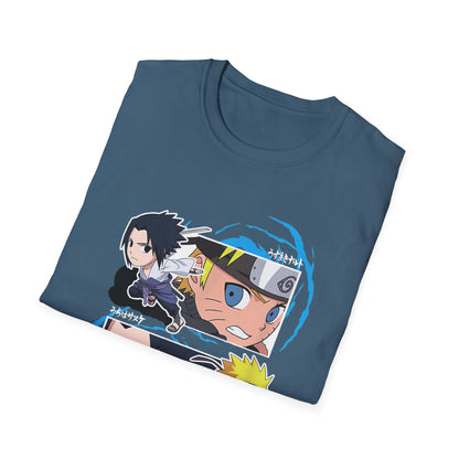 Anime naruto Adventure Unisex Softstyle T-Shirt - Naruto Characters Design