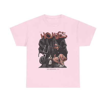 Graphic Unisex Heavy Cotton Tee - 'Homies' Casual Style