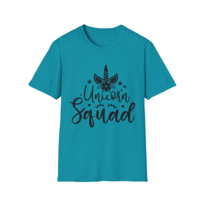 Unisex Softstyle T-Shirt - Unicorn Squad Tee for Magical Friends