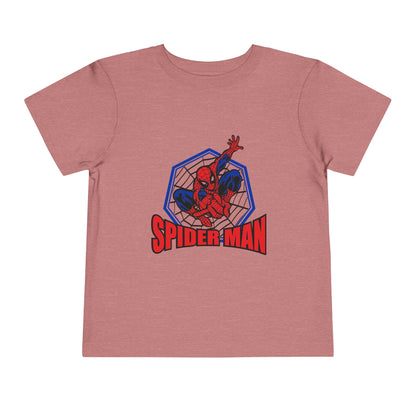 Spider-Man Toddler T-Shirt, Cute Kids Tee, Superhero Birthday Gift, Child's Playwear, Cartoon Apparel
