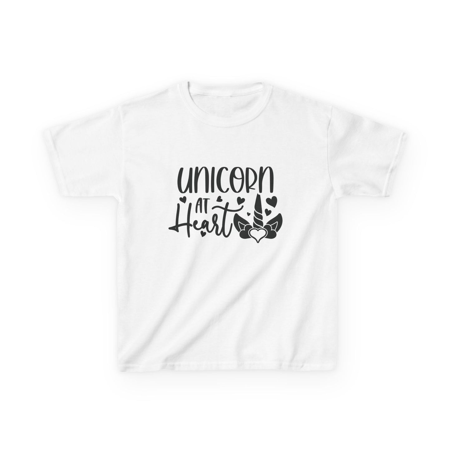Unicorn at Heart Kids Tee – Cute Cotton T-Shirt for Young Dreamers