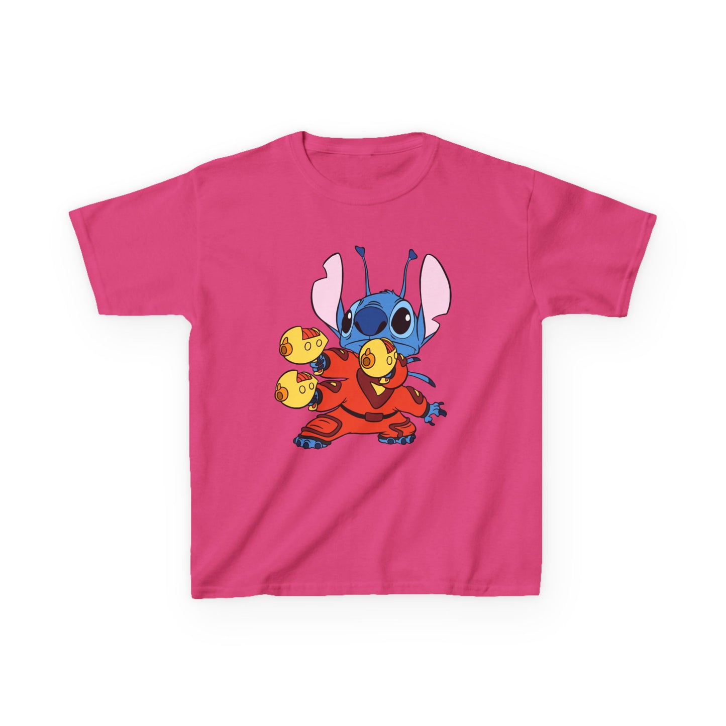 Colorful Kids Tee with Fun Cartoon Design