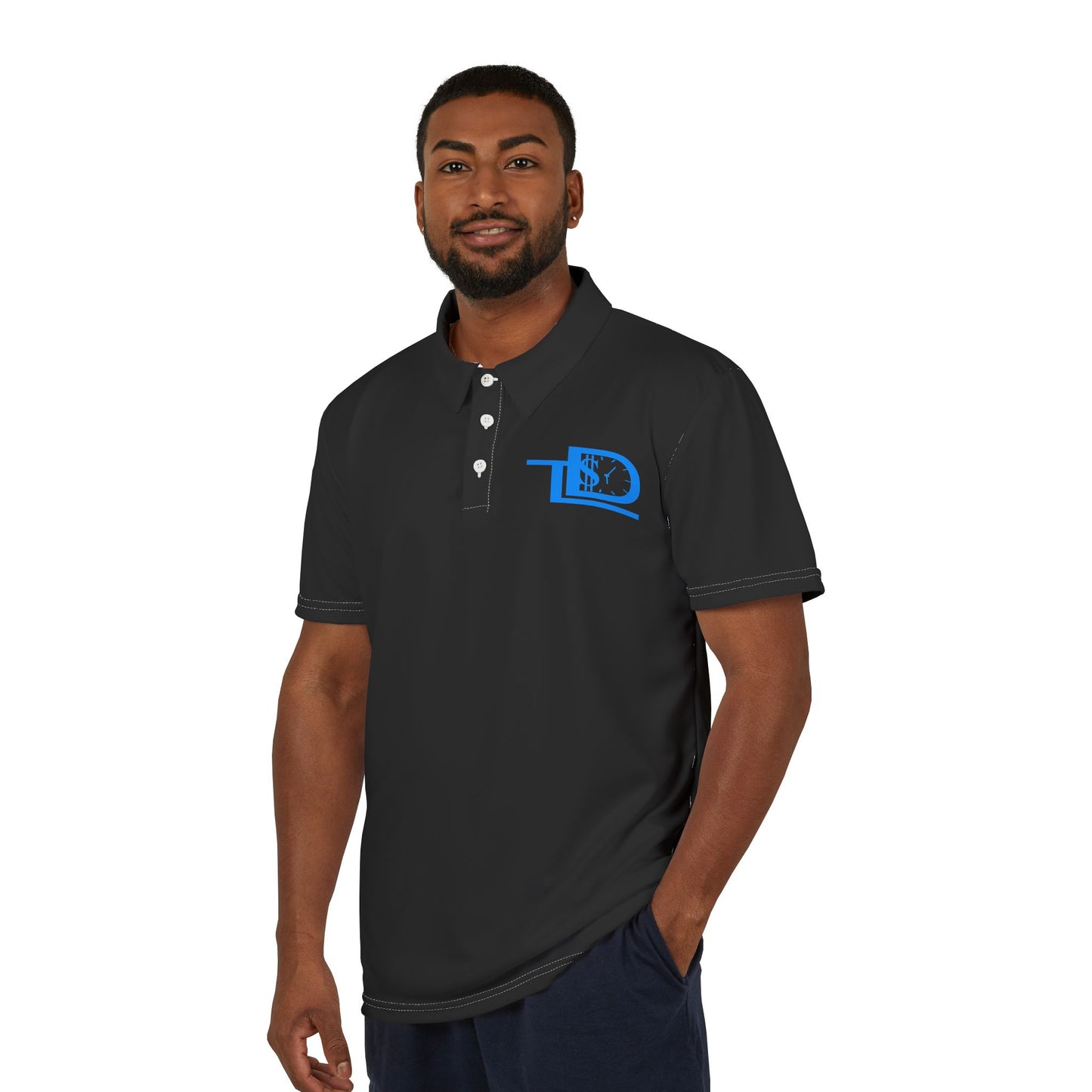 Time Designs Stylish Unisex Polo Shirt with Bold Design - Perfect for Casual Outings and Events