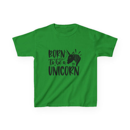 Kids Unicorn T-Shirt - "Born to Be a Unicorn" - Fun Cotton Tee for Boys & Girls