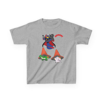 Kids Cartoon Battle Tee - Fun & Unique Grrr! Design