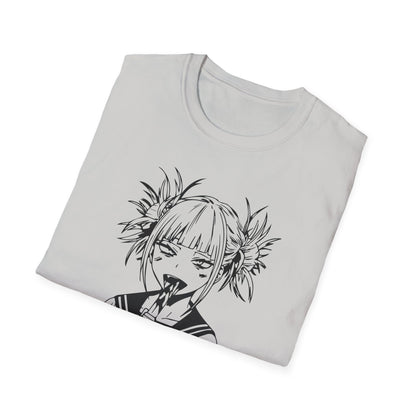 Cute Anime Character Unisex Softstyle T-Shirt - Perfect for Fans and Casual Wear
