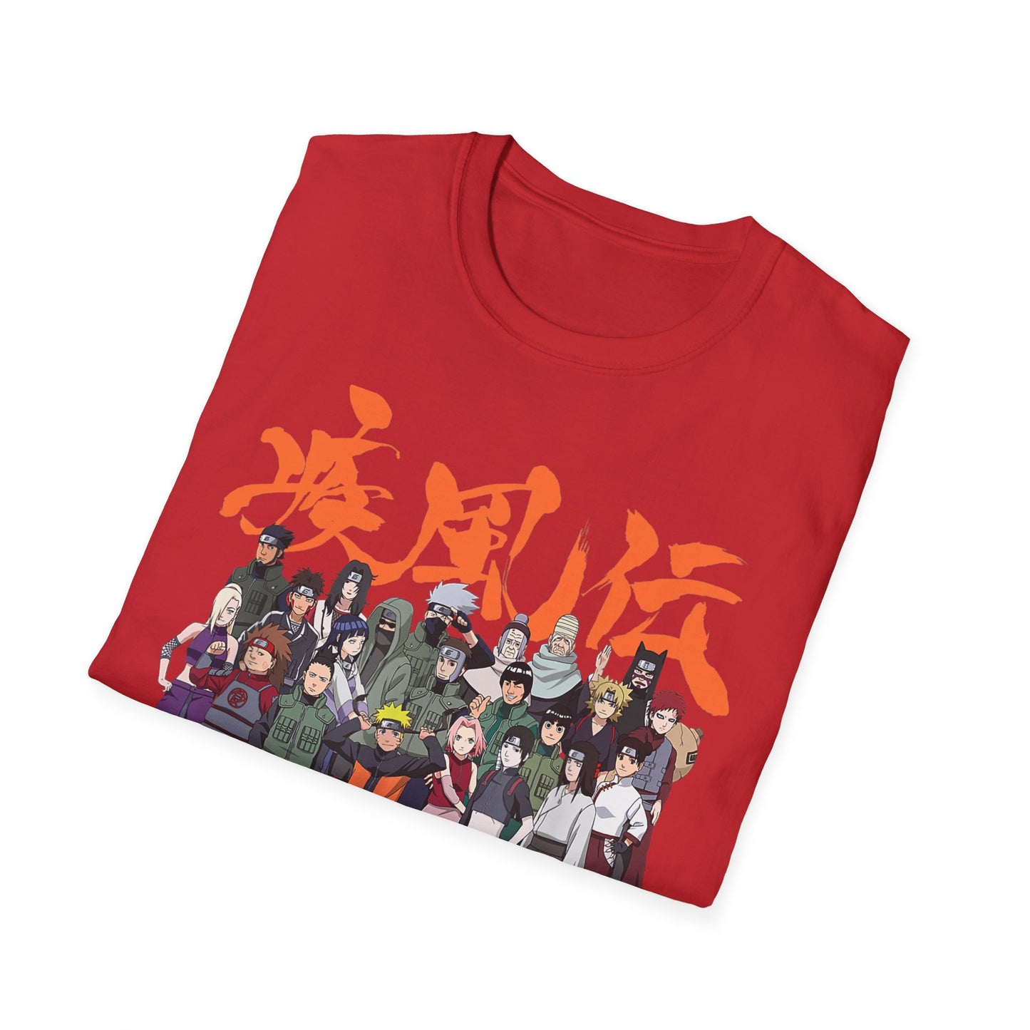 Anime-Inspired Unisex Softstyle T-Shirt - Perfect for Fans of Adventure and Friendship