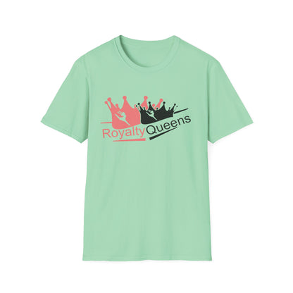 Royalty Queens Unisex Softstyle T-Shirt, Fun Casual Wear, Gift for Her, Birthday, Family Reunion, Celebration Tee