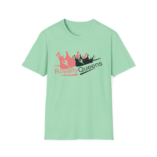 Royalty Queens Unisex Softstyle T-Shirt, Fun Casual Wear, Gift for Her, Birthday, Family Reunion, Celebration Tee