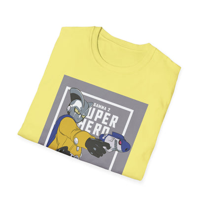 Superhero Unisex Softstyle T-Shirt | Comic Graphic Tee for Fans | Perfect Gift for Birthdays, Celebrations, Casual Wear, Events, Collectors