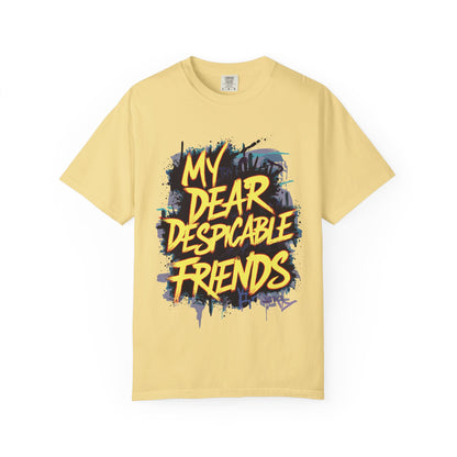 Despicable Friends Graphic Tee, Unisex T-Shirt, Casual Wear, Gift for Friends, Fun Statement Shirt, Graphic Tee for Fans