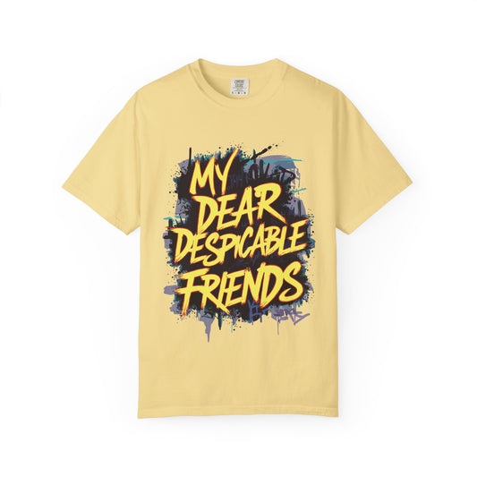 Despicable Friends Graphic Tee, Unisex T-Shirt, Casual Wear, Gift for Friends, Fun Statement Shirt, Graphic Tee for Fans