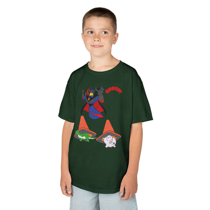 Kids Cartoon Battle Tee - Fun & Unique Grrr! Design