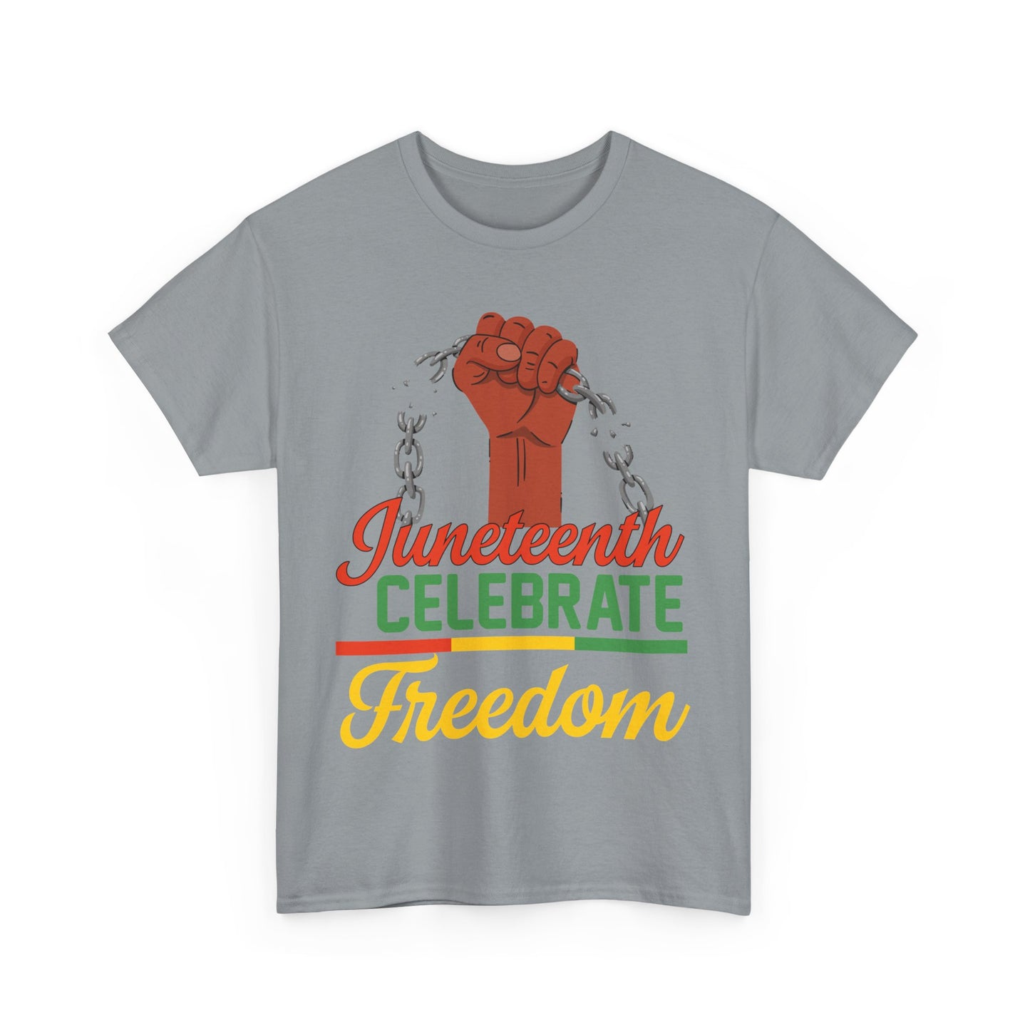 Juneteenth Freedom Tee, Celebrate Freedom Shirt, Unisex Cotton T-Shirt, Black History Month Apparel, Equality and Justice Top