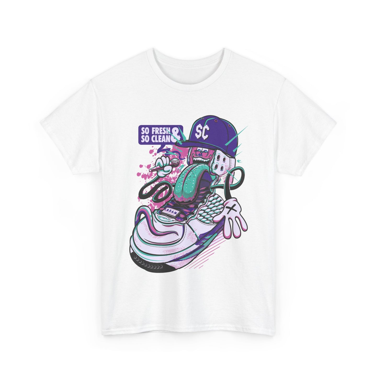 So Fresh So Clean Unisex Heavy Cotton Tee - Trendy Streetwear T-Shirt