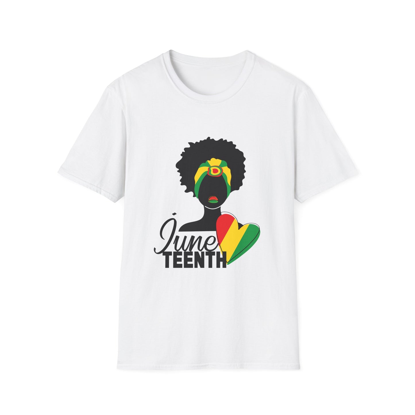 Juneteenth Celebration T-Shirt, Unisex Softstyle Tee, African American Pride Shirt, Freedom Day Apparel, Black History Month Gift