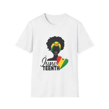 Juneteenth Celebration T-Shirt, Unisex Softstyle Tee, African American Pride Shirt, Freedom Day Apparel, Black History Month Gift