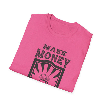 Make Money Unisex Softstyle T-Shirt - Casual Wear for Entrepreneurs