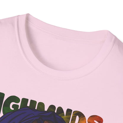 High minds Unisex Softstyle T-Shirt - Unique Artistic Design
